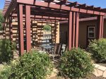 Soak up views of the Sedona peaks from the comfort of a shaded pergola